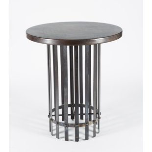 Ashton Round Metal Dining Table
