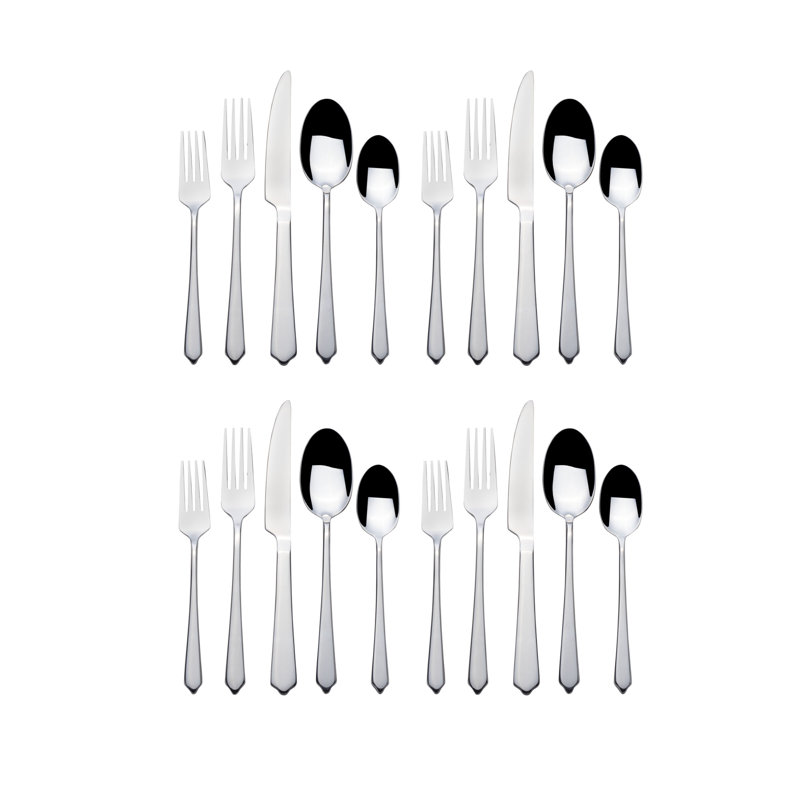Ensemble de couverts 20 pièces Towle Living Zia, service pour 4