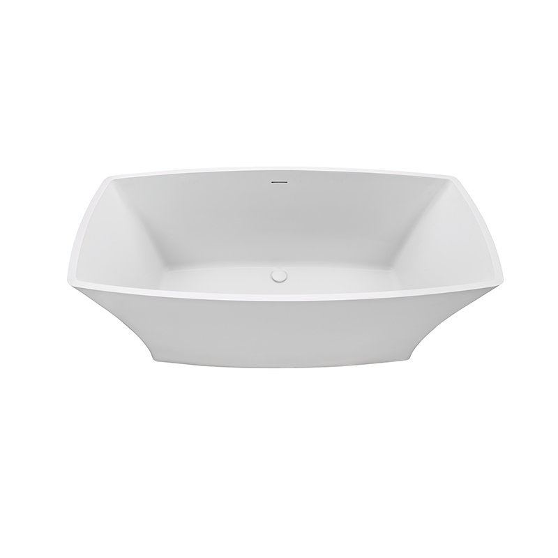 Marcel 65.5" Freestanding Air Bathtub, Gloss White