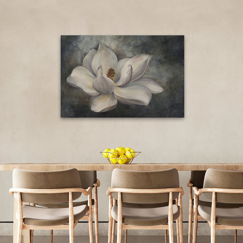 Plantes, fleurs, magnolia, art mural, H 24 po x l 36 po