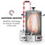 30m³ CBM Single Tap Freestanding Kegerator