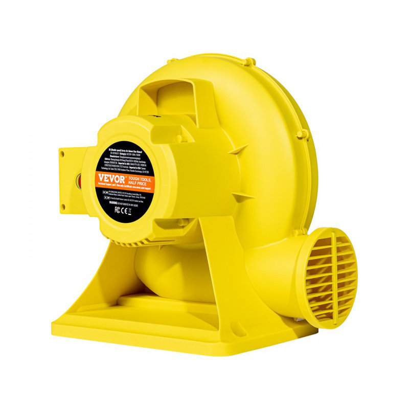 Soufflerie gonflable 1 et 1,3 HP 750 W et 950 W pour maison de rebond commerciale, H 1,18 pi x l 1,25 pi x P 0,75 pi