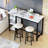 Elegis 2 - Person Four Leg Dining Set-1344284870-1344284864-1344284865