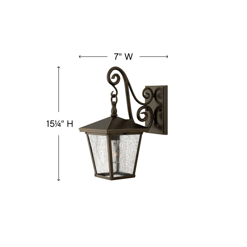 Trellis Outdoor Wall Lantern, Incandescent