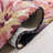 Kamaar Hand Tufted Wool/Cotton Floral Rug in Black/Plum-1155800835
