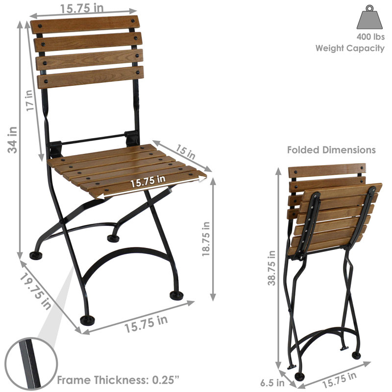 Chaise d'appoint bistro Senner