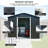 8 ft. x 10 ft. Outdoor Metal Storage Shed with Foundation-123384836-123384841