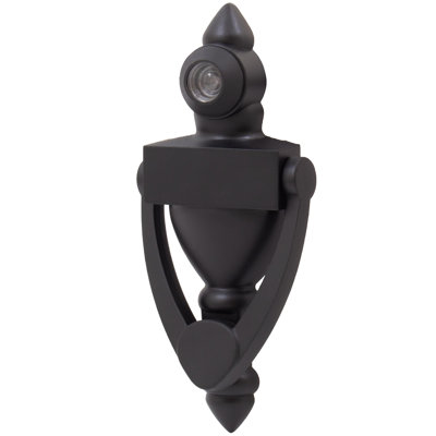 Door Knocker With 160 Viewer, 4 Inches, By Stone Harbor Hardware