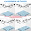 135cm L-Shaped Shower Curtain Pole-1292793945