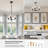 Agnella 3-Light Flush Mounted Pendant Lighting Chandelier For Hallway Loft Kitchen Bar Close To Ceiling-1593028065