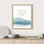 «You Are A Soul Lewis Quotes Mountains» sur papier-98298573-98298575