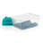 Sterilite Storage Box, Stackable Bin with Lid, Plastic Container to Organize Shoes and Crafts on Closet Shelves