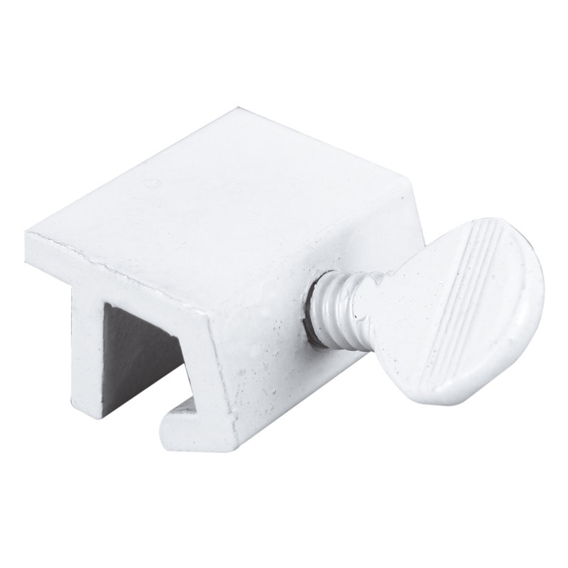 Prime-Line Aluminum, White Finish, Sliding Window Security Lock