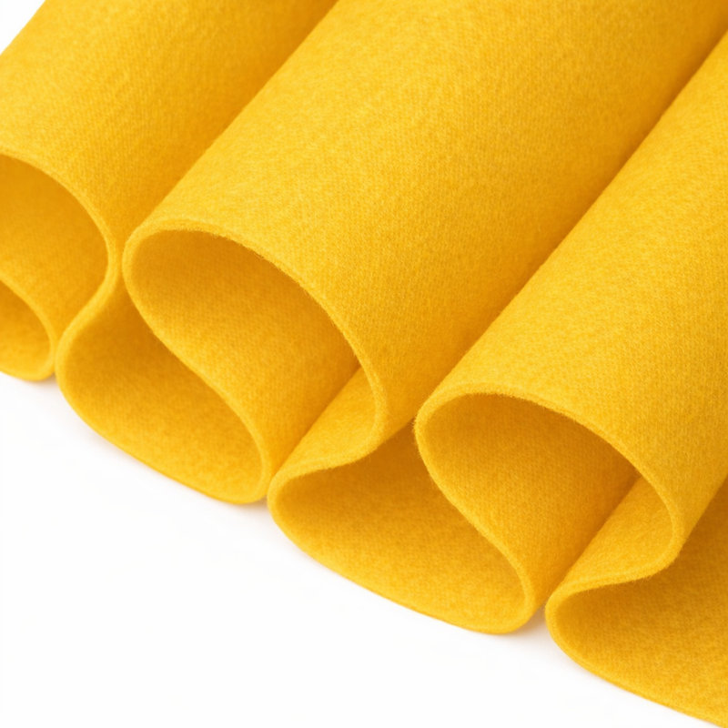 Tissu en feutre LA - 72 po de largeur et 1,6 mm d'épaisseur - tissu en feutre doux et non-rigide - 5 verges, Doré