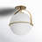 Bracie Glass Semi Flush Mount-1437284964