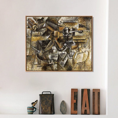 Art numérique, impression sur toile encadrée, série # 352 par Pablo Picasso, art mural, décorations de bureau à domicile