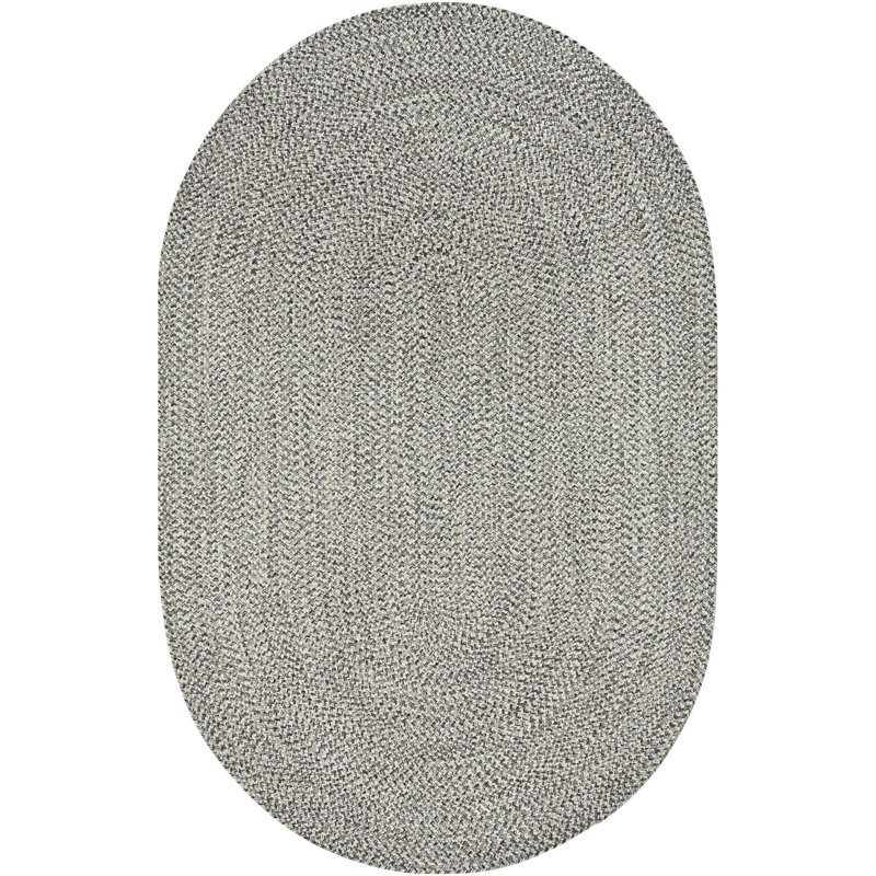 Leroux Machine Woven Area Rug, Oval 6' x 9'