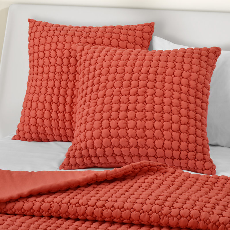 Taie décorative Marshmallow Puff, Melon