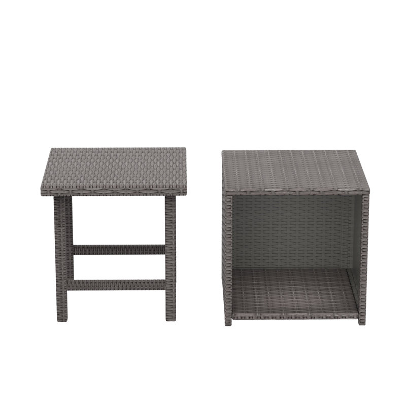Table d'appoint Delano, Gris