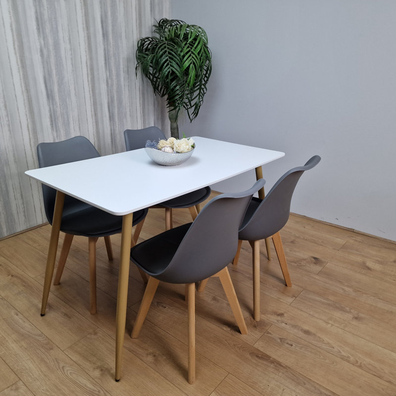 Zane 4 - Person Dining Set