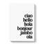 Language Of Hello - Wrapped Canvas-61887292
