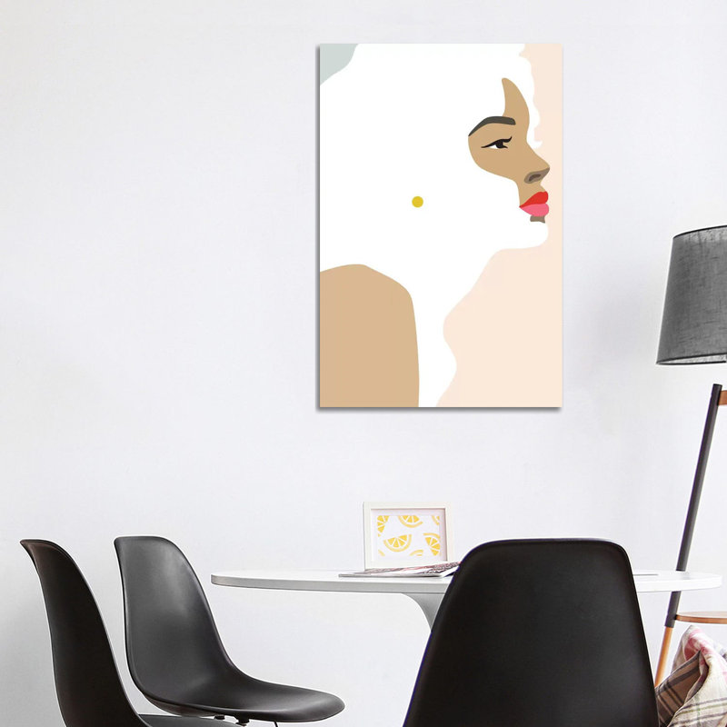 Femme ?23 Rectangle by Blek Prints - Wrapped Canvas Print, 101.6 cm H x 66.04 cm W x 1.91 cm D