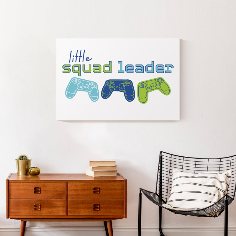 «Little Squad Chef», reproduction sur toile, H 20 po x l 30 po