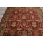 Tapis multicolore touffeté à la main en laine de couleur rouille traditionnelle olive rouge-1132387357