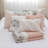 6 Piece Cotton Percale Quilt Set With Throw Pillows Blush King/Cal King-117492962-117492968