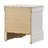 2-drawer Nightstand Bedside Table White