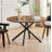 Ellierose Round Metal Base Dining Table-1892054889-1892054890
