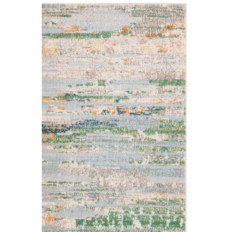 Madison Performance Abstract Rug, Rectangle 6' x 9'
