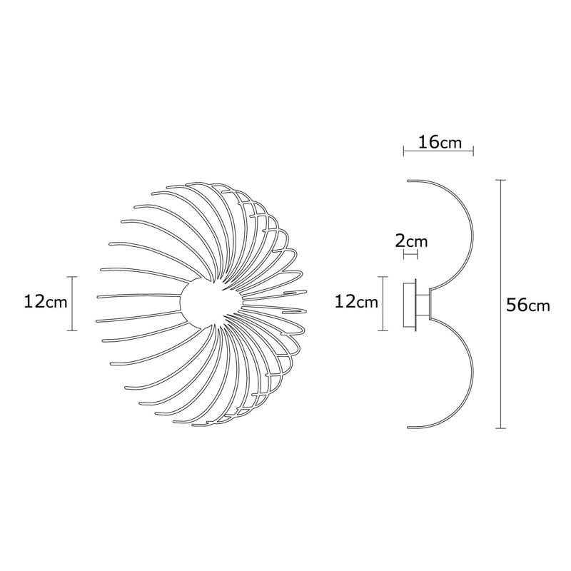 Lampe murale moderne blanche, corps en métal, 6,3 po de diamètre x 22 po de hauteur | Douille E27, 40 W maximum, indice de protection IP20 | Conception élégante de couleur unie, parfaite pour la décoration intérieure et l'éclairage de fantaisie | Luminaire décoratif élégant et fonctionnel