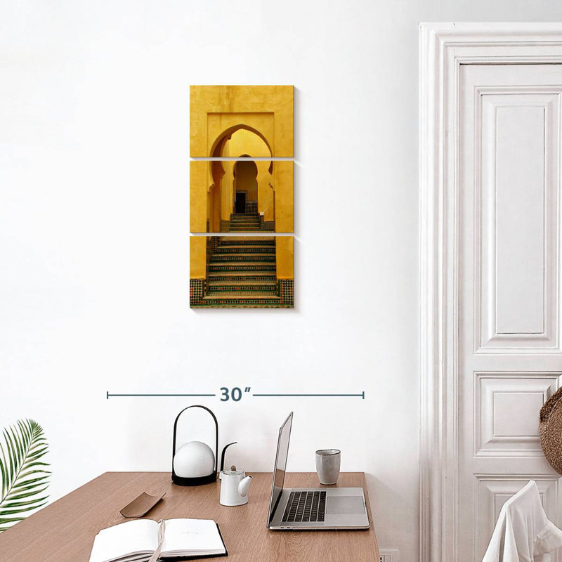 Meknes Morocco Arches, 27" H x 12" W