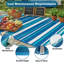 Tapis d'extérieur 4 pi 6 po pour camping extérieur