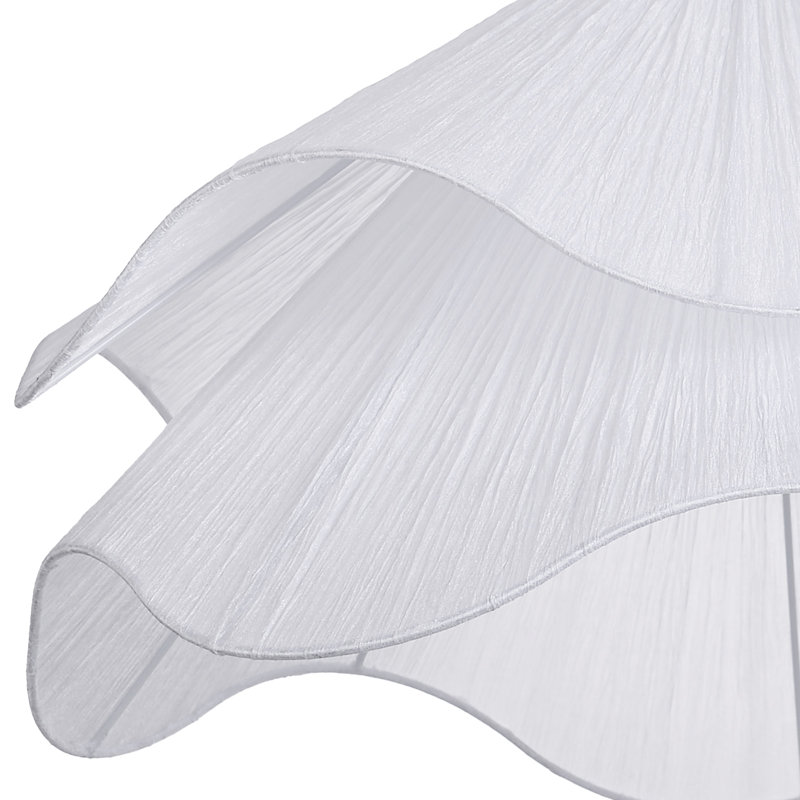 Alexandria 1 - Suspension blanche, 15.75" H x 27.56" W x 27.56" D