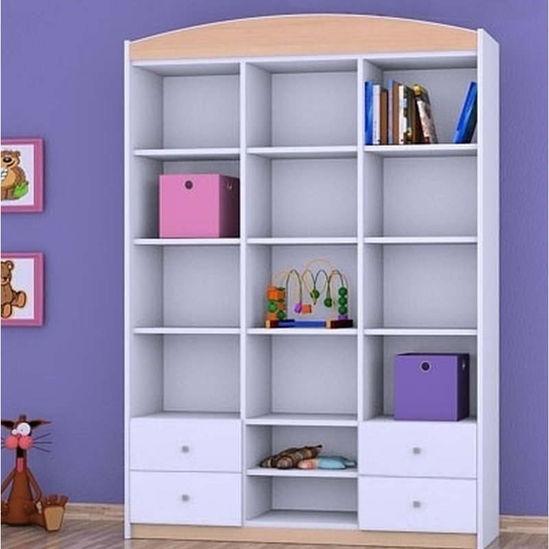 Reina 183cm H X 132cm W Kids Cube, Bright Pear
