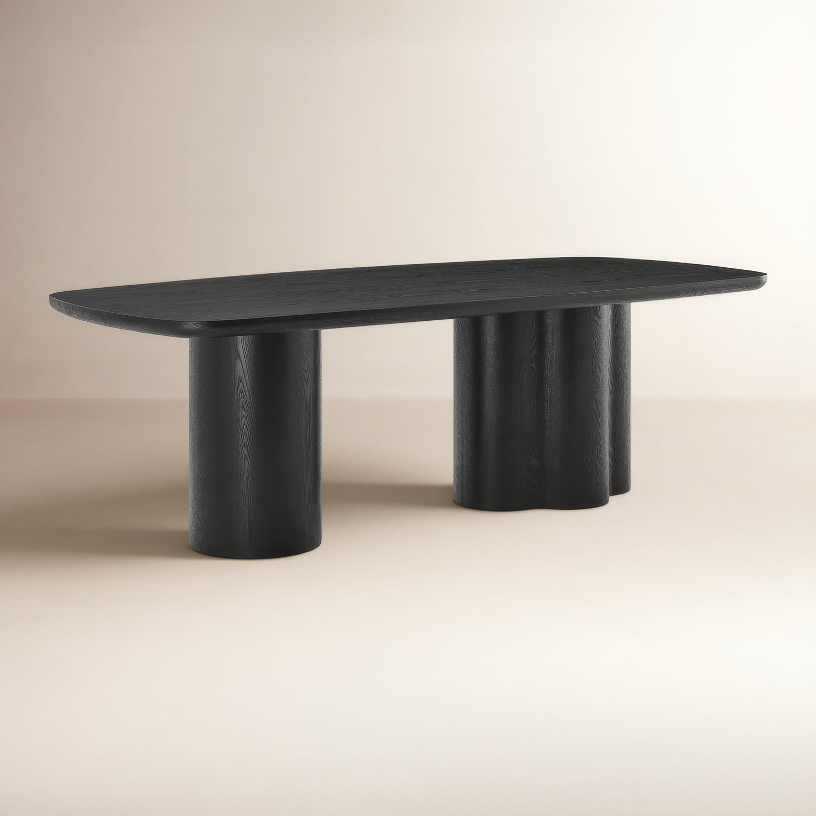 Tommi 95" Dining Table, Black