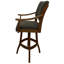 Tabouret de bar pivotant en bois Miriam-63544609-63544597