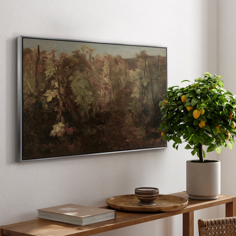 «Vintage Landscape -CCCXIX» sur toile, H 27 po x l 41 po