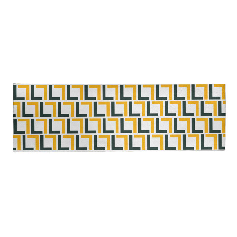 Tapis de couloir blanc
