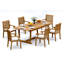 Sack Outdoor Teak Dining Set-1408295113