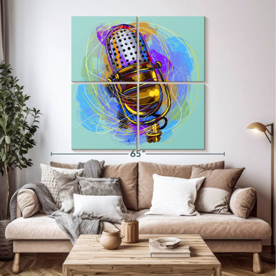 Abarca Scribbled Microphone