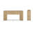 Frome Solid Pine Wood Console Table (60")-117558551