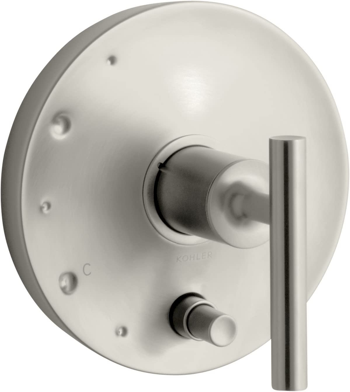 Purist Faucet Trim, Vibrant Brushed Nickel