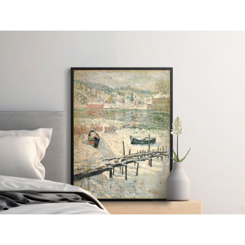 Wiesner 1 Piece Floater Frame Wall Art, 12x18