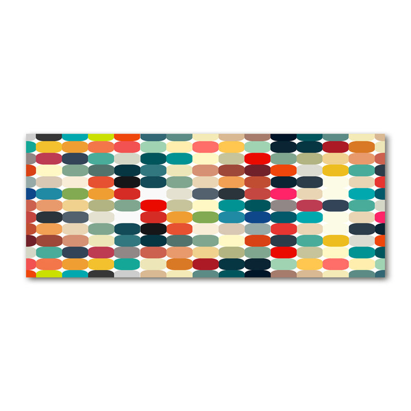 Geometric Background - Wrapped Canvas Print