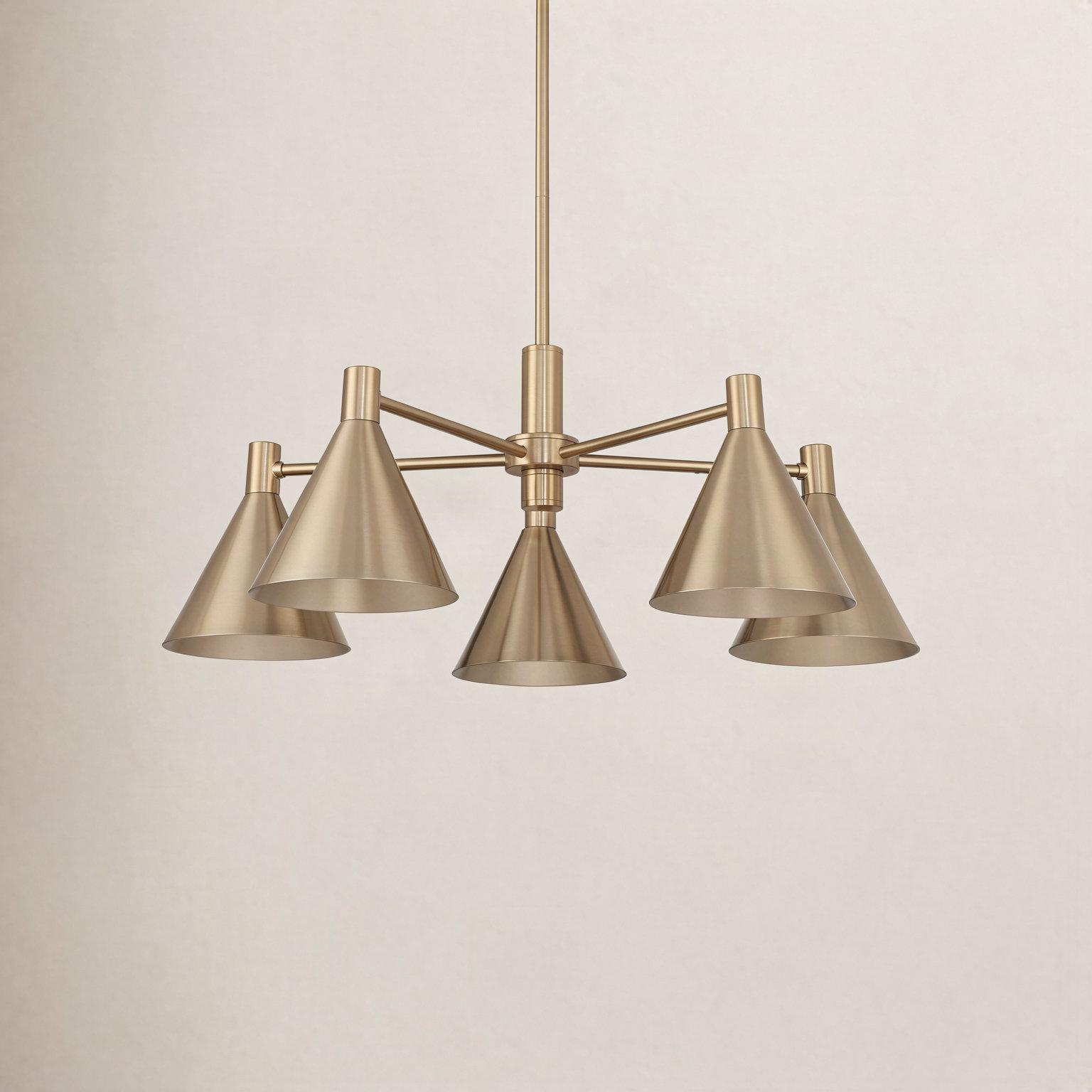 Moderne 5-Light Chandelier