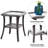 Chaden Wicker 7 - Person Patio Conversation Set with Cushions-785049352