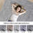 Braided Printed Texture Machine Washable Rug with Rubber Backing for Living Room Non-Slip Dining Room Rug Easy-Cleaning Floor Carpet for Bedroom-1776894349